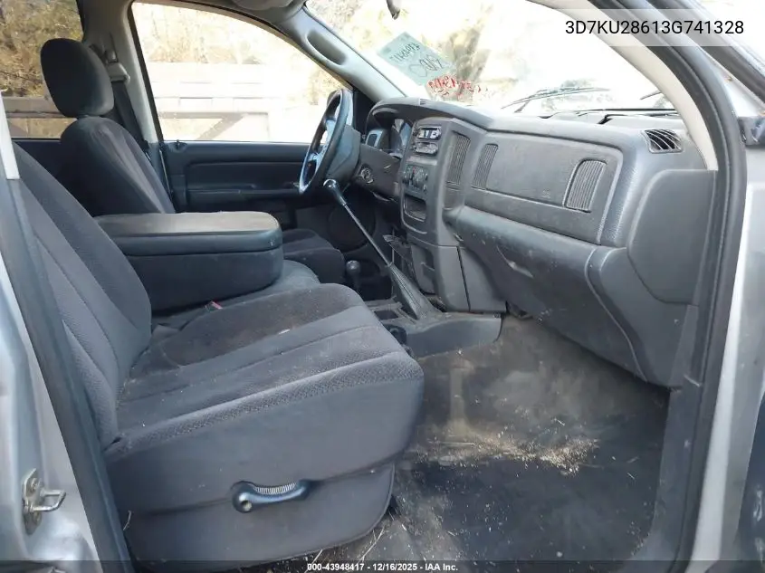 3D7KU28613G741328 2003 Dodge Ram 2500 Slt/Laramie/St