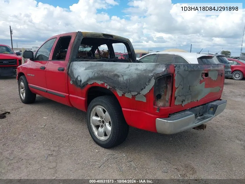 1D3HA18D84J291898 2004 Dodge Ram 1500 Slt/Laramie