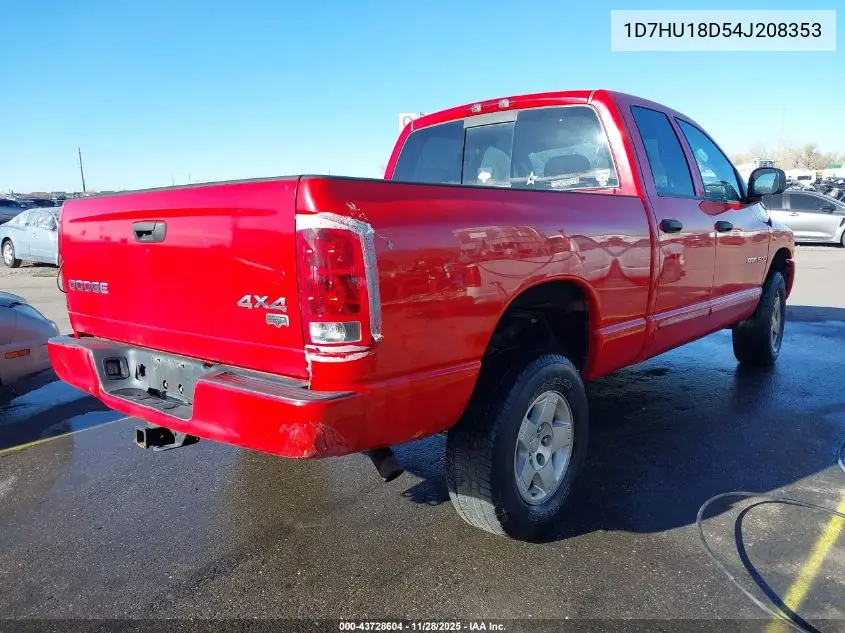 1D7HU18D54J208353 2004 Dodge Ram 1500 Slt/Laramie