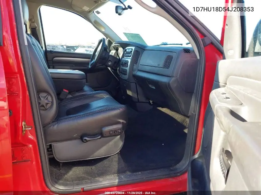 1D7HU18D54J208353 2004 Dodge Ram 1500 Slt/Laramie