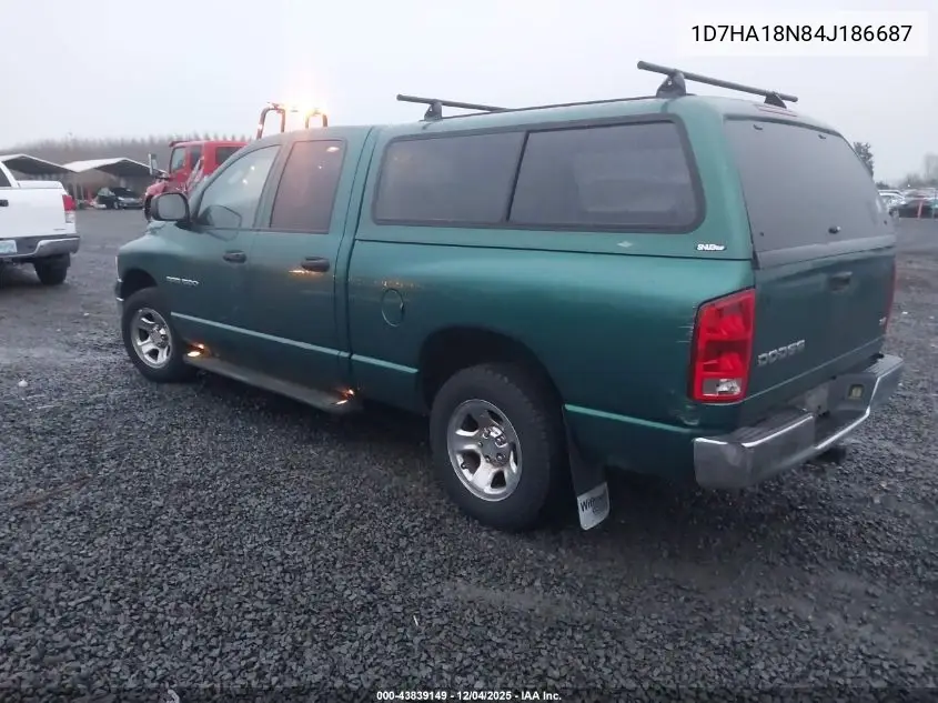 1D7HA18N84J186687 2004 Dodge Ram 1500 Slt/Laramie