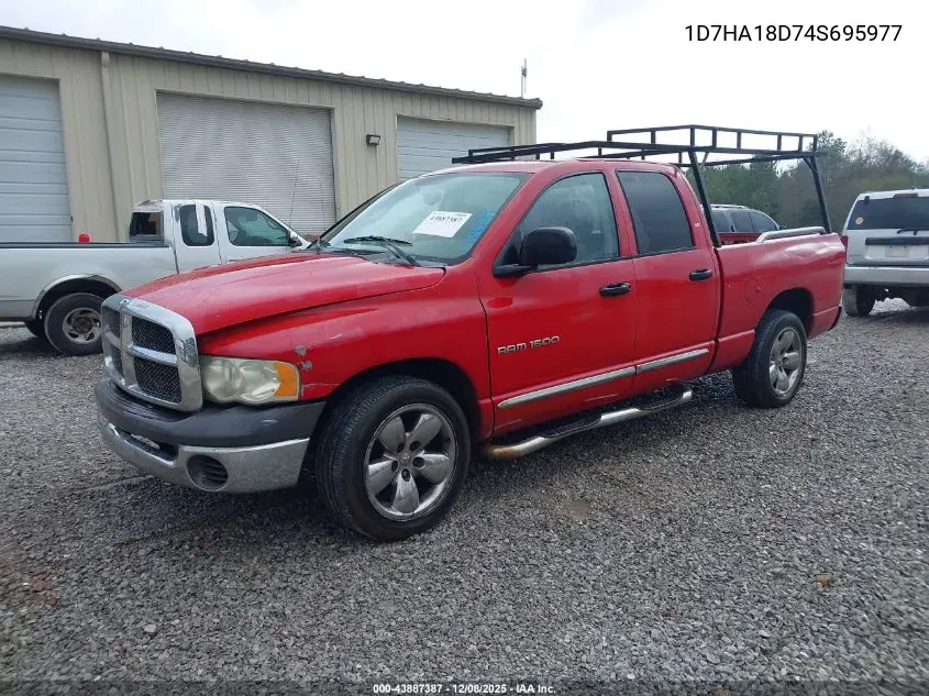 1D7HA18D74S695977 2004 Dodge Ram 1500 Slt/Laramie