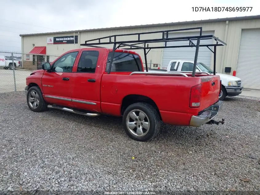 1D7HA18D74S695977 2004 Dodge Ram 1500 Slt/Laramie