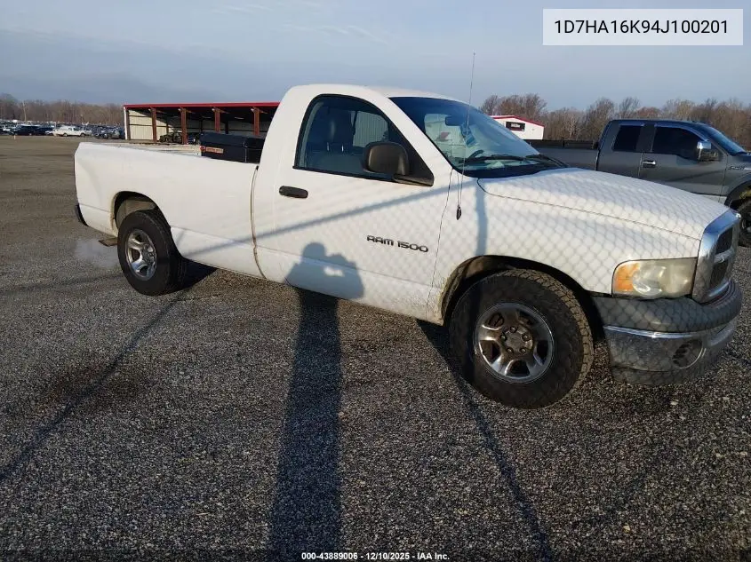 1D7HA16K94J100201 2004 Dodge Ram 1500 St