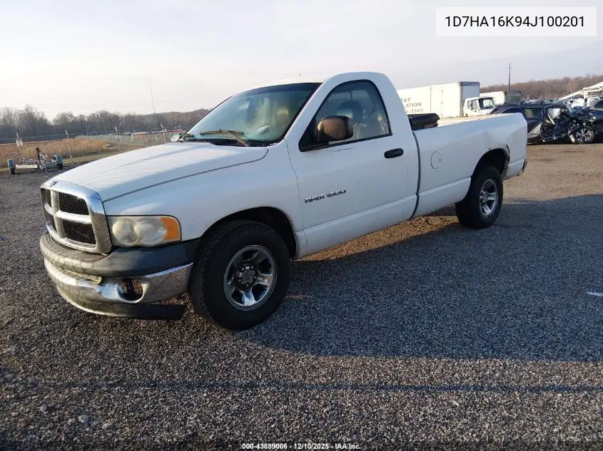 1D7HA16K94J100201 2004 Dodge Ram 1500 St