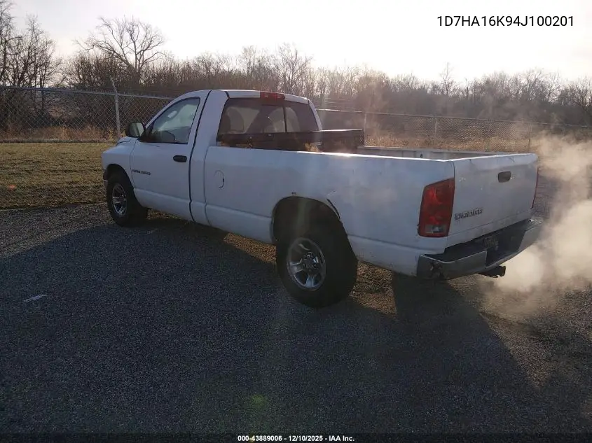 1D7HA16K94J100201 2004 Dodge Ram 1500 St