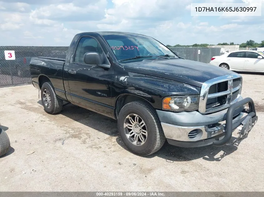 2005 Dodge Ram 1500 St VIN: 1D7HA16K65J630997 Lot: 40293159