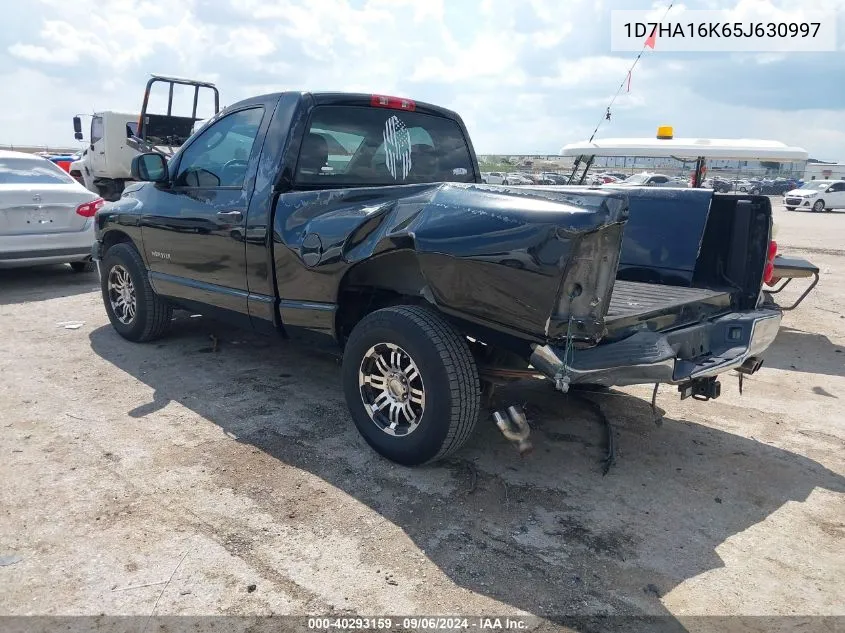 2005 Dodge Ram 1500 St VIN: 1D7HA16K65J630997 Lot: 40293159