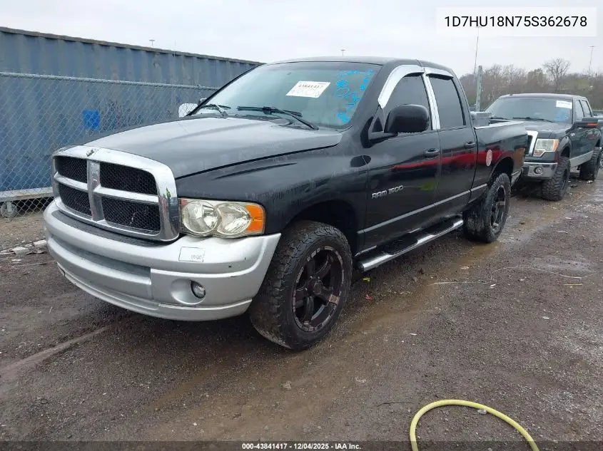 1D7HU18N75S362678 2005 Dodge Ram 1500 Slt/Laramie