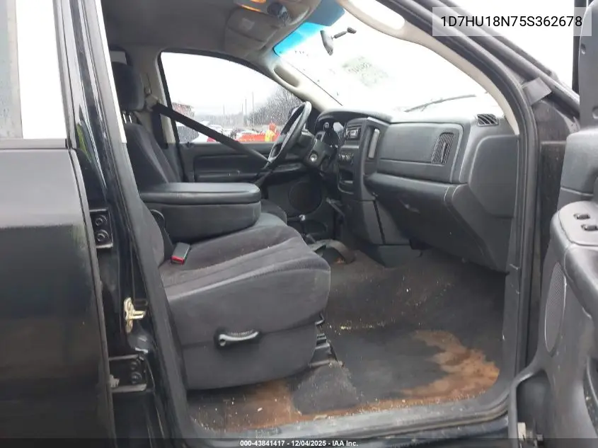 1D7HU18N75S362678 2005 Dodge Ram 1500 Slt/Laramie