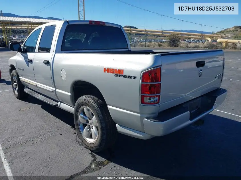 1D7HU18D25J532703 2005 Dodge Ram 1500 Slt/Laramie