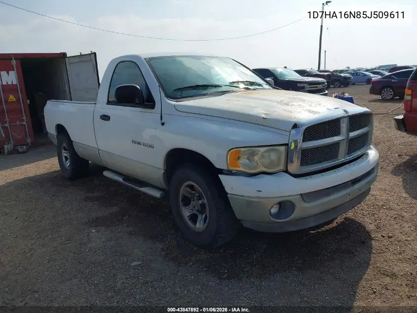 1D7HA16N85J509611 2005 Dodge Ram 1500 Slt/Laramie