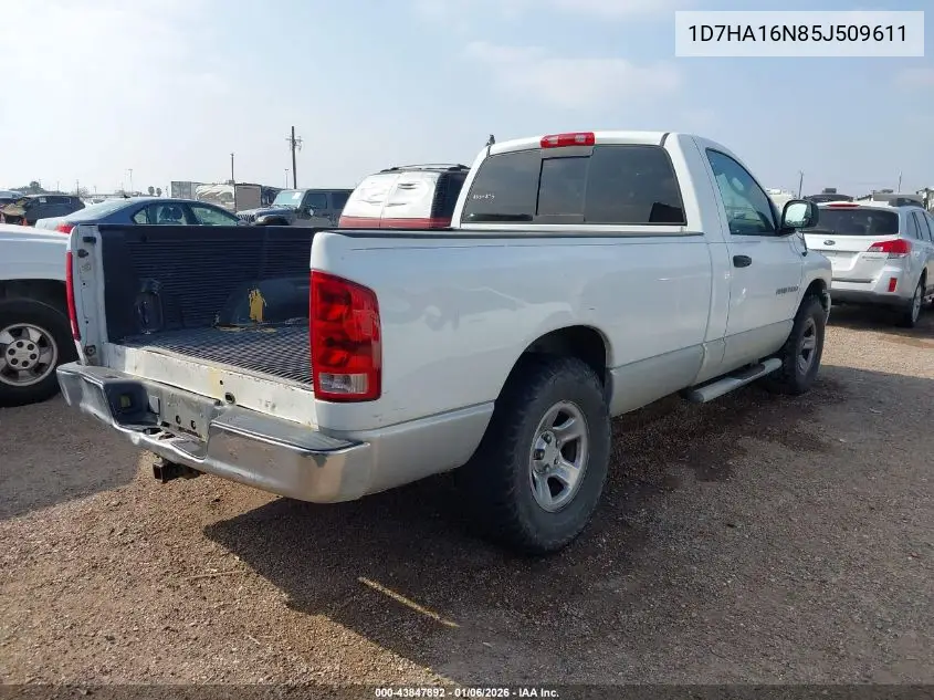1D7HA16N85J509611 2005 Dodge Ram 1500 Slt/Laramie