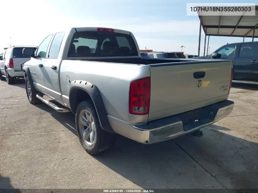 1D7HU18N35S280303 2005 Dodge Ram 1500 Slt/Laramie