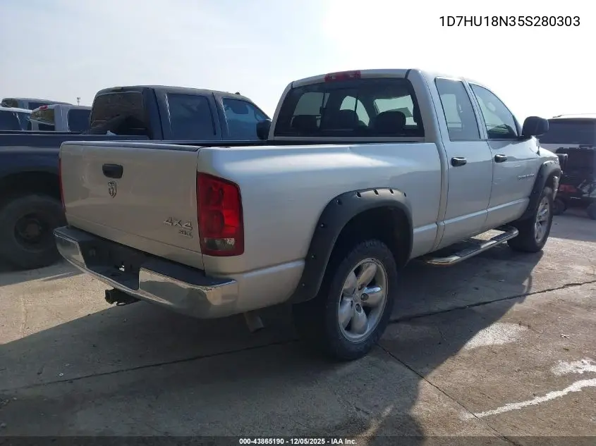 1D7HU18N35S280303 2005 Dodge Ram 1500 Slt/Laramie