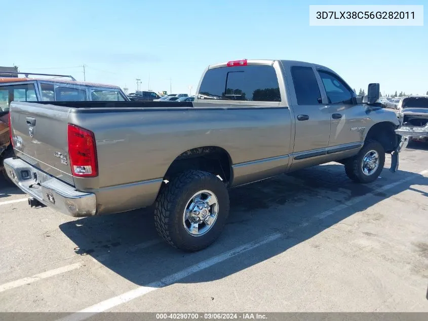 2006 Dodge Ram 3500 Slt/Sport VIN: 3D7LX38C56G282011 Lot: 40290700