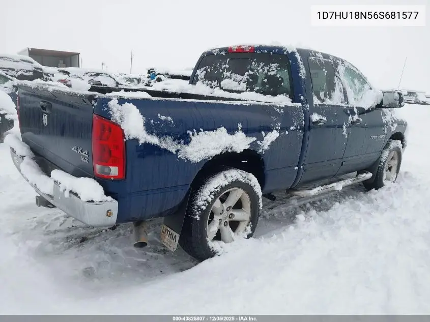 1D7HU18N56S681577 2006 Dodge Ram 1500 Slt/Trx4 Off Road/Sport