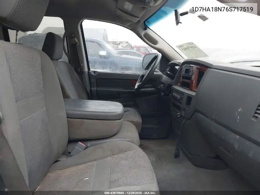 1D7HA18N76S717519 2006 Dodge Ram 1500 Slt