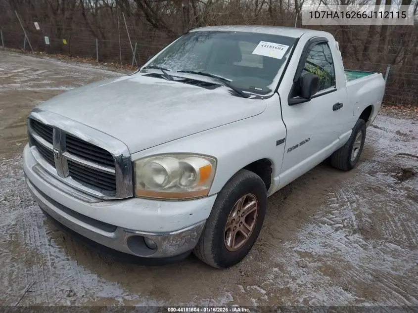 1D7HA16266J112115 2006 Dodge Ram 1500 Slt