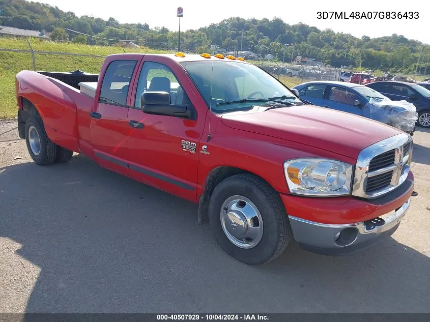 3D7ML48A07G836433 2007 Dodge Ram 3500 Slt/Sport