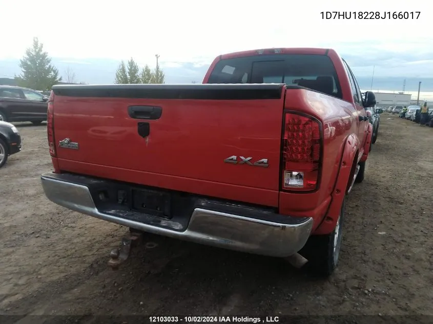 1D7HU18228J166017 2008 Dodge Ram 1500 St/Slt