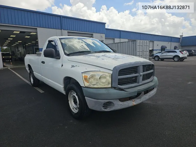 2008 Dodge Ram 1500 St VIN: 1D7HA16K88J132871 Lot: 40296310