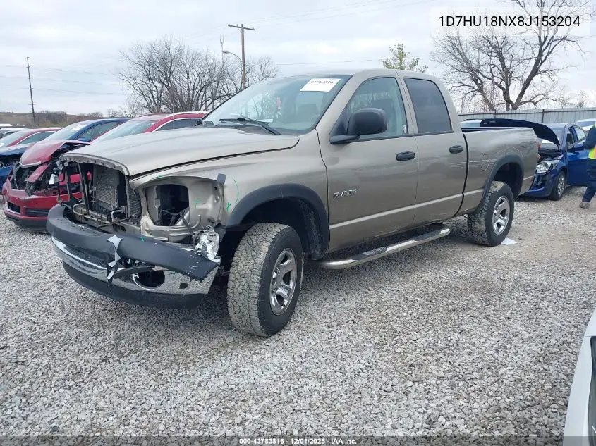 1D7HU18NX8J153204 2008 Dodge Ram 1500 St/Sxt