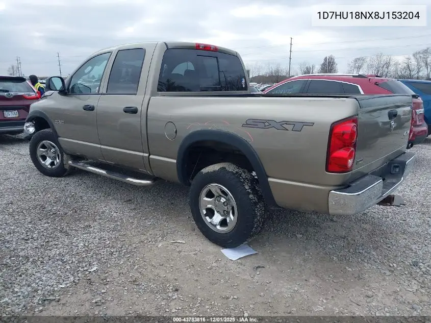 1D7HU18NX8J153204 2008 Dodge Ram 1500 St/Sxt