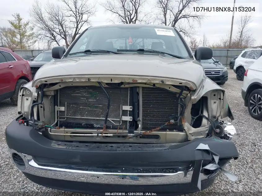 1D7HU18NX8J153204 2008 Dodge Ram 1500 St/Sxt