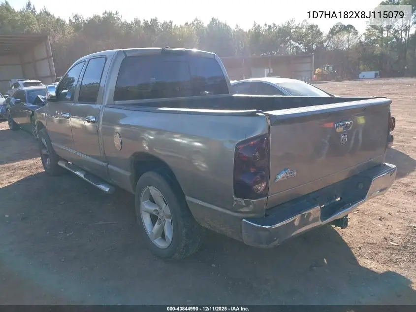 1D7HA182X8J115079 2008 Dodge Ram 1500 Slt