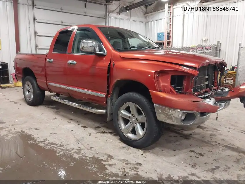 1D7HU18N18S548740 2008 Dodge Ram 1500 Slt