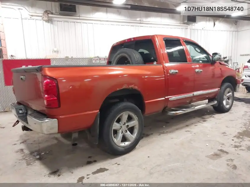 1D7HU18N18S548740 2008 Dodge Ram 1500 Slt