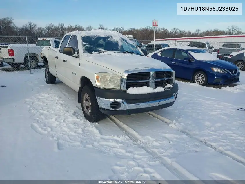 1D7HU18N58J233025 2008 Dodge Ram 1500 St/Sxt