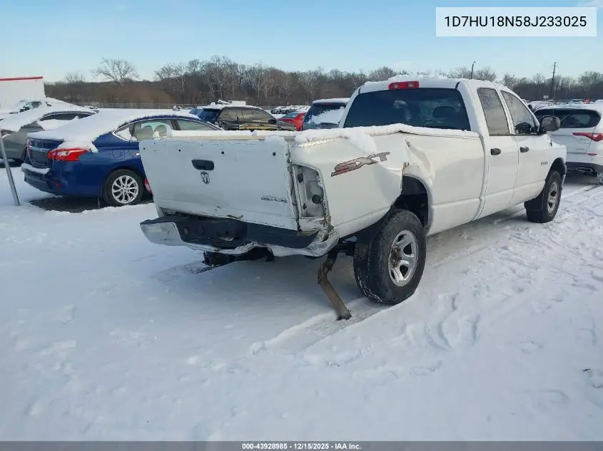 1D7HU18N58J233025 2008 Dodge Ram 1500 St/Sxt