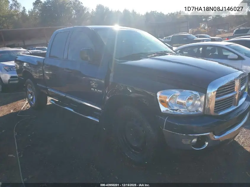 1D7HA18N08J146027 2008 Dodge Ram 1500 Slt