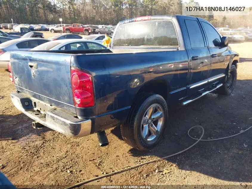 1D7HA18N08J146027 2008 Dodge Ram 1500 Slt