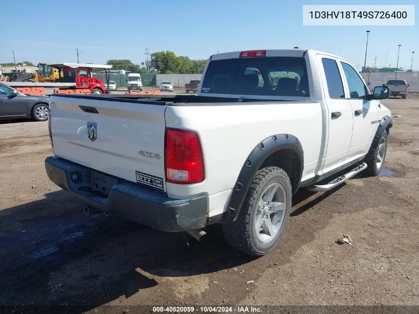 1D3HV18T49S726400 2009 Dodge Ram 1500 St