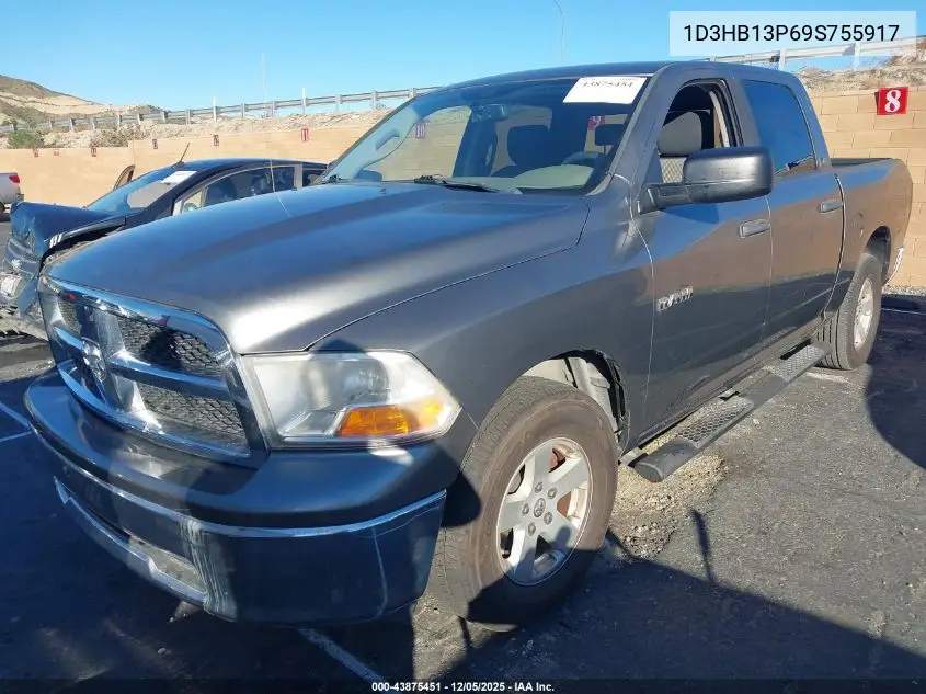 1D3HB13P69S755917 2009 Dodge Ram 1500 Slt/Sport/Trx