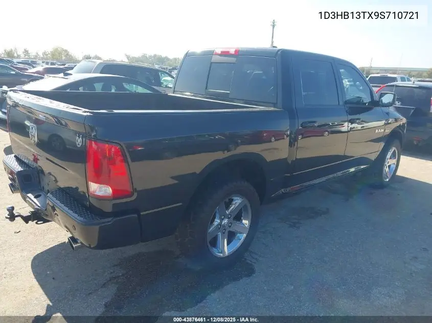 1D3HB13TX9S710721 2009 Dodge Ram 1500 Slt/Sport/Trx