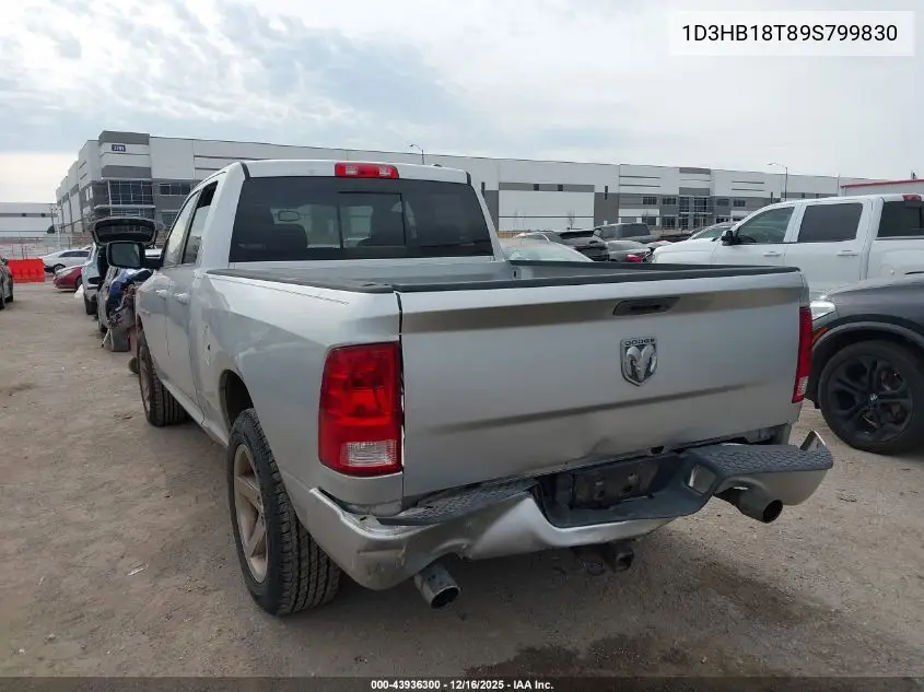 1D3HB18T89S799830 2009 Dodge Ram 1500 Slt/Sport/Trx