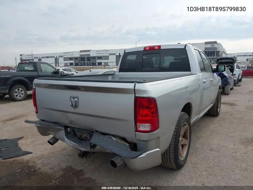 1D3HB18T89S799830 2009 Dodge Ram 1500 Slt/Sport/Trx