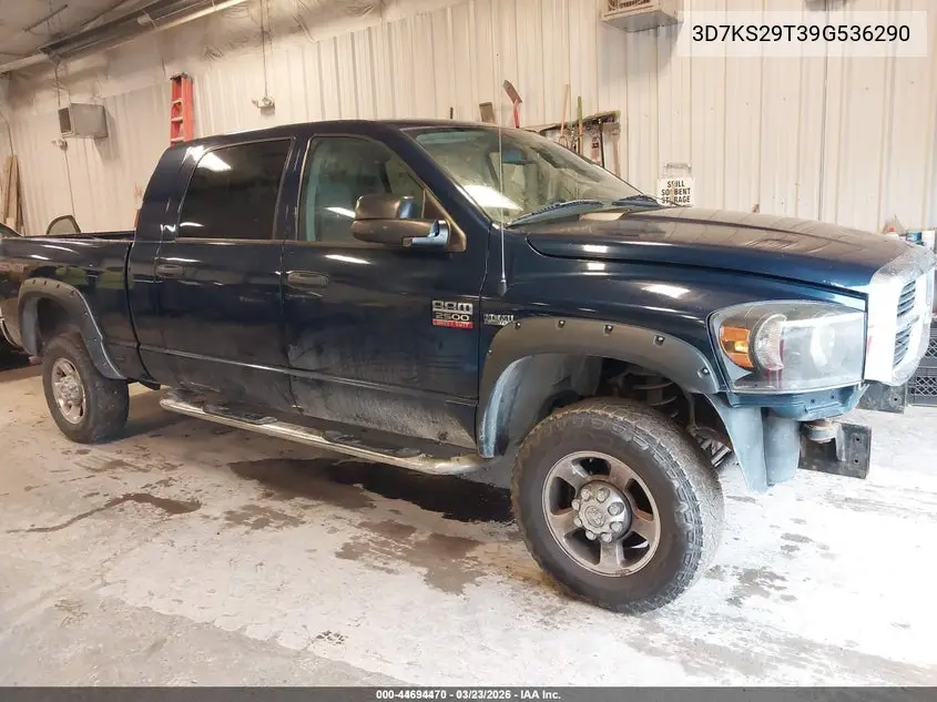 3D7KS29T39G536290 2009 Dodge Ram 2500 Sxt/Slt