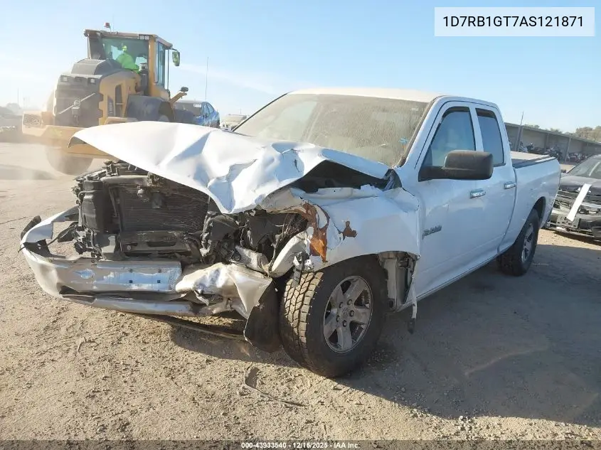 1D7RB1GT7AS121871 2010 Dodge Ram 1500 Slt/Sport/Trx