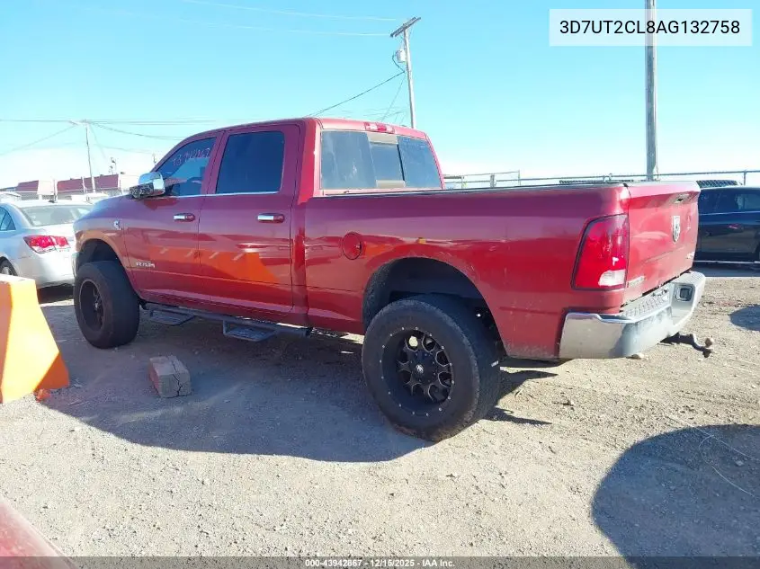 3D7UT2CL8AG132758 2010 Dodge Ram 2500 Slt
