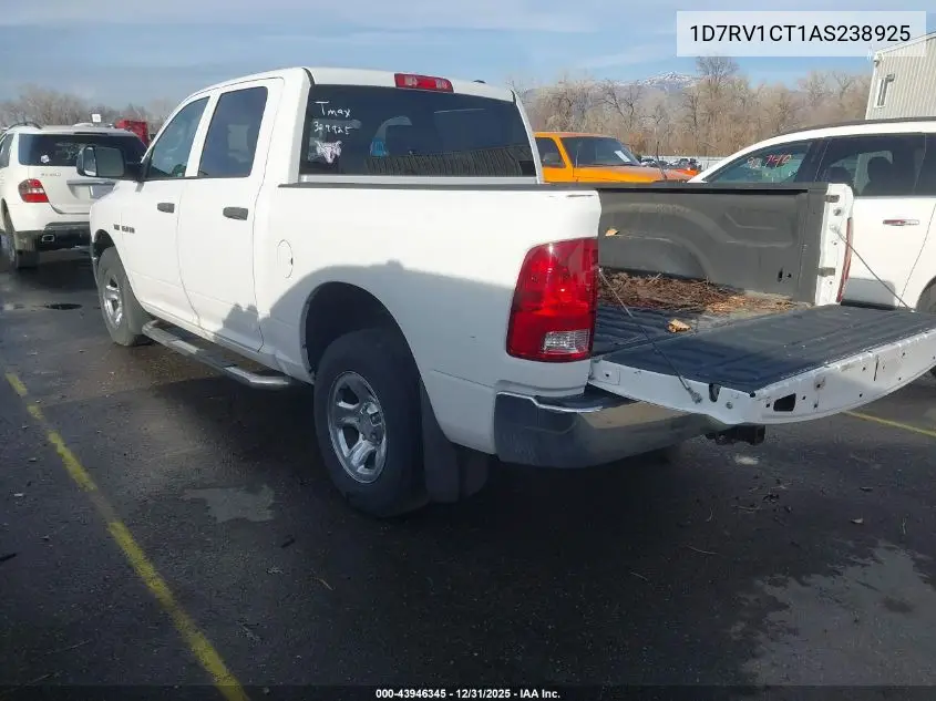 1D7RV1CT1AS238925 2010 Dodge Ram 1500 St