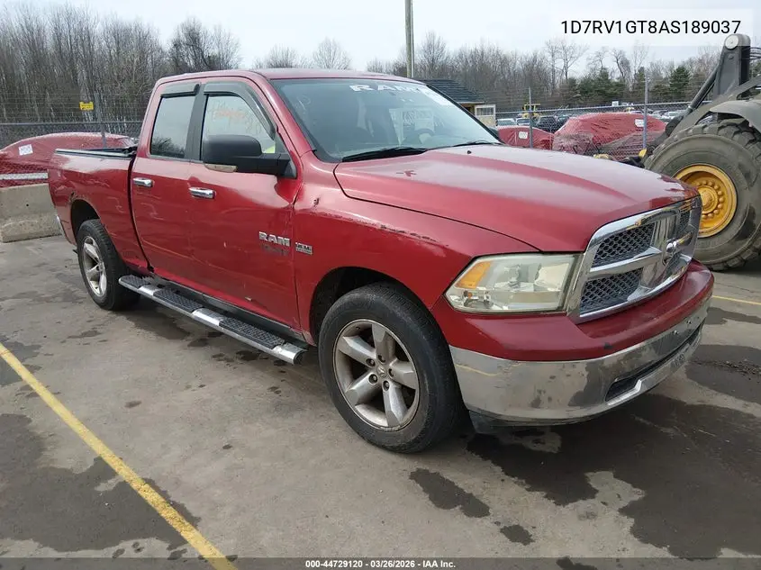 1D7RV1GT8AS189037 2010 Dodge Ram 1500 Slt/Sport/Trx