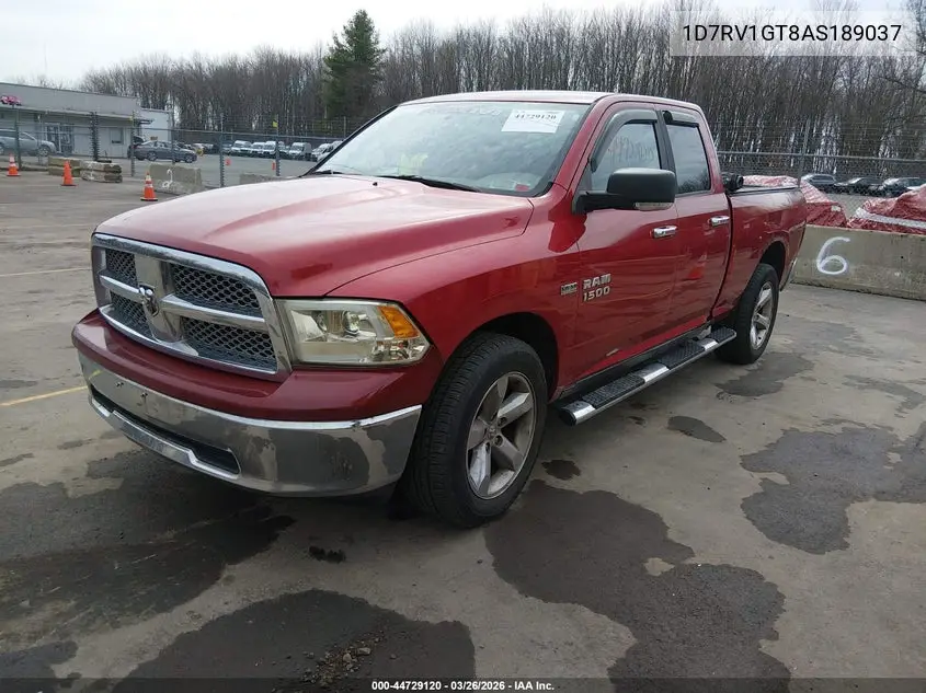 1D7RV1GT8AS189037 2010 Dodge Ram 1500 Slt/Sport/Trx