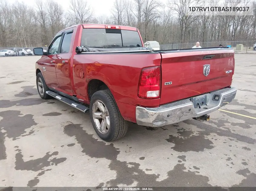 1D7RV1GT8AS189037 2010 Dodge Ram 1500 Slt/Sport/Trx