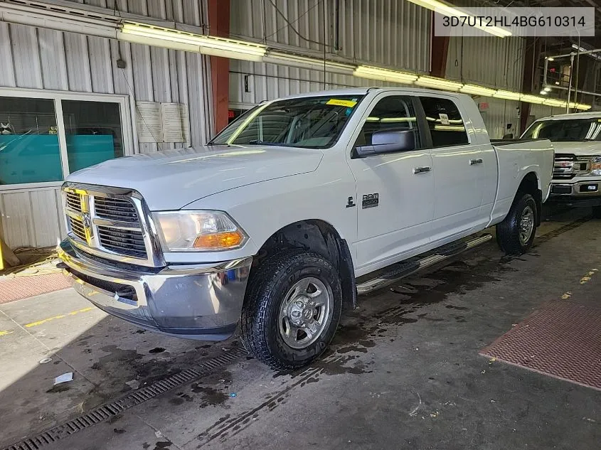 3D7UT2HL4BG610314 2011 Dodge Ram 2500