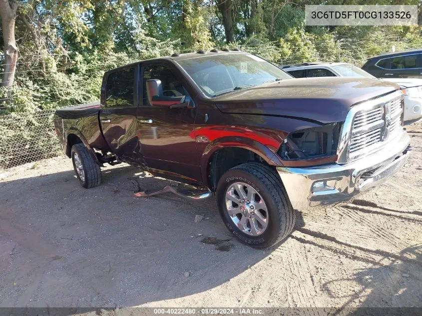 3C6TD5FT0CG133526 2012 Ram 2500 Laramie